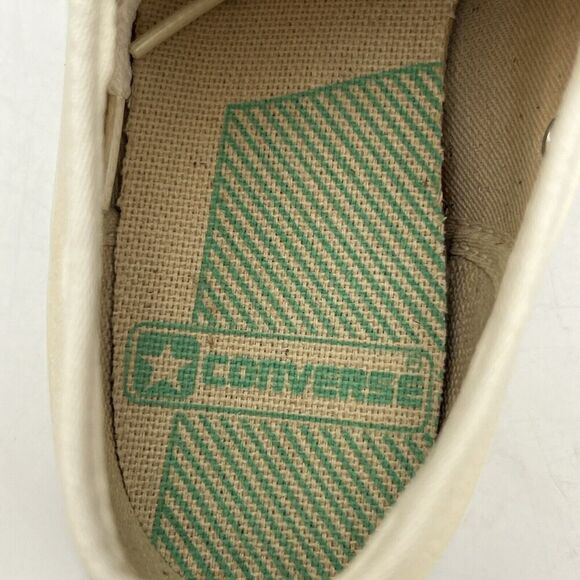 Vtg 80’s Converse Jack Purcell Classic Womens 6 Mens 4.5 Made in USA Ivory RARE! - Picture 13 of 15